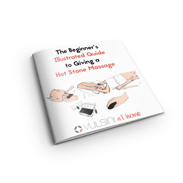 VULSINI Illustrated Hot Stone Massage Guide
