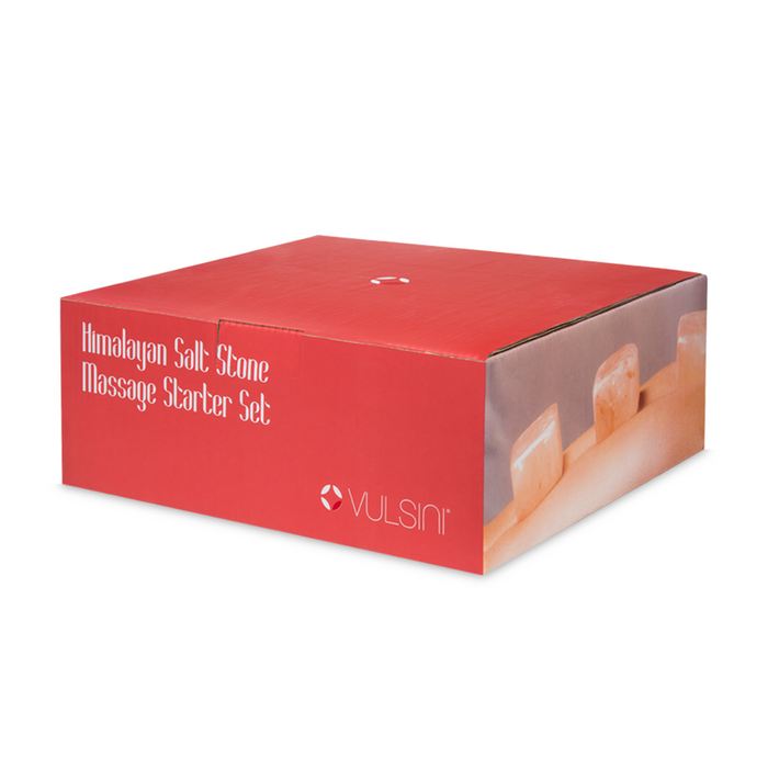 VULSINI Hot Himalayan Salt Stone Massage Bundle