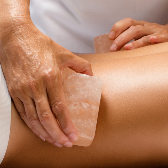 VULSINI Hot Himalayan Salt Stone Massage Bundle