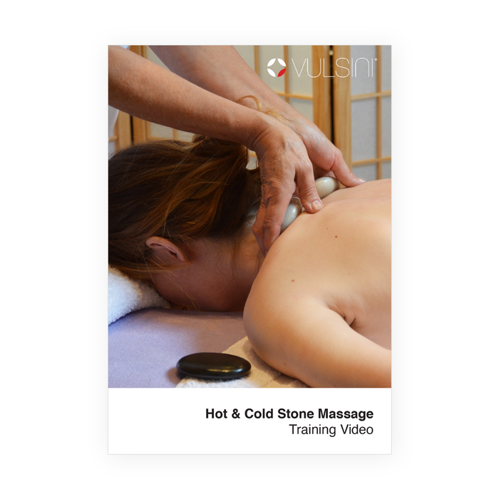 Hot & Cold Stone Massage Training Video [Digital download]