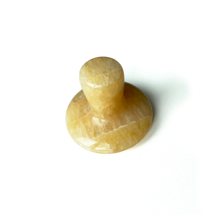 Yellow Jade Stone Mushroom